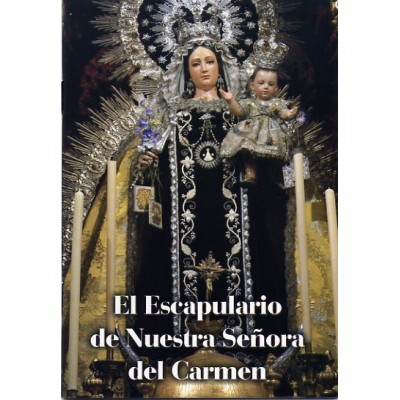 Escpulario del Carmen con folleto explicativo
