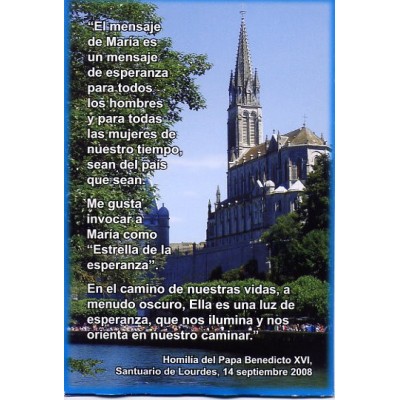 Imán de Nuestra Señora de Lourdes
