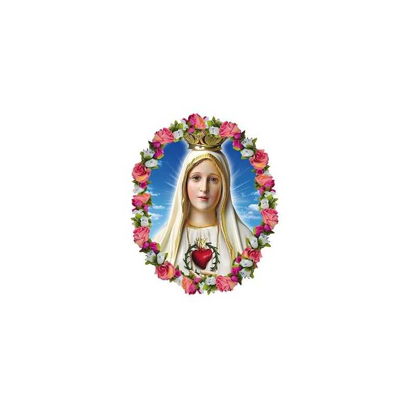 Adhesivo Virgen de Fátima