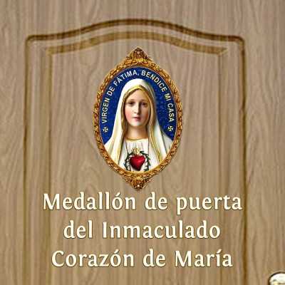Medallón del Inmaculado Corazón de María