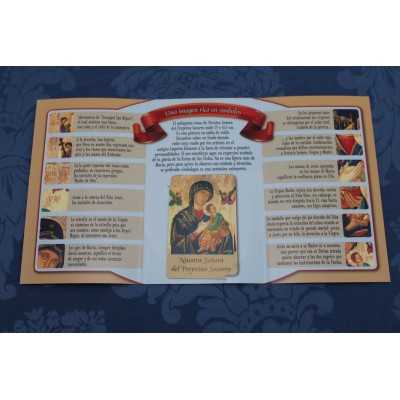 Tarjeta Imagen Nuestra Señora del Perpetuo Socorro